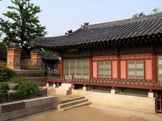 Naklejka premium Korea - Seoul - Gyeongbokgung Palace