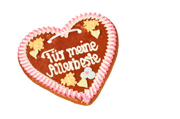 Lebkuchenherz zum Oktoberfest