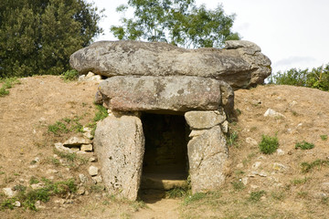 france; 85 : dolmen de la solette