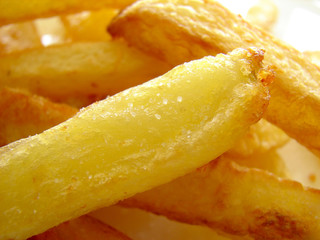assiette de frites