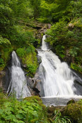 Fototapeta na wymiar The Triberg waterfalls in the Black Forest, Germany