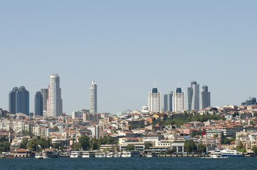 Besiktas Cityscape , Istanbul, Turkey