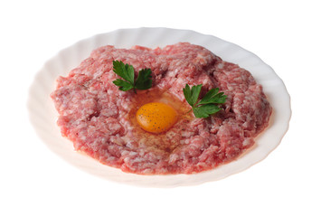 stuffing in plate