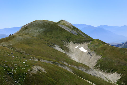 panorama  montagna appennini