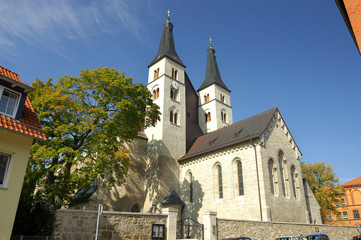 Fototapeta na wymiar Kościół Świętego Krzyża, Nordhausen