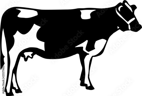 Download "Cow Vinyl Ready Vector Illustration" Stock image and ...