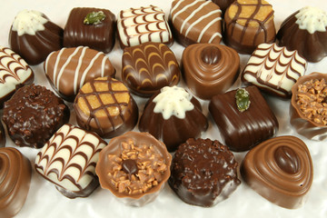 Assorted chocolates