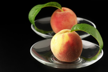 Two peaches