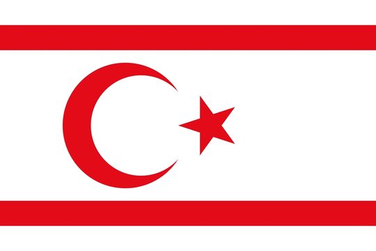 Drapeau de Chypre du Nord
