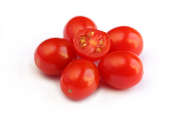 Red fresh tomatoes