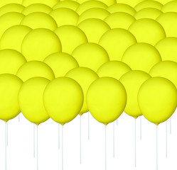 yellow balloon