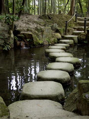 Fototapeta premium stone path