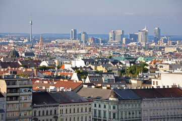 blick über wien