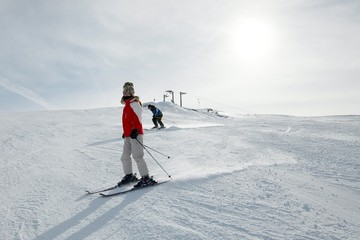 Skiing
