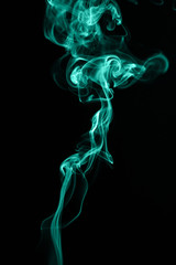 abstract wave smoke