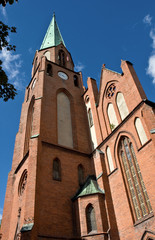 Fototapeta na wymiar Kościół neogotycki