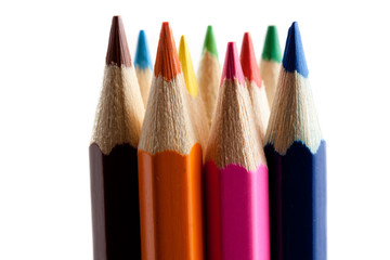 colored pencils