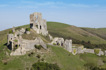 Corfe Castle, Dorset UK