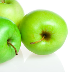 green apples