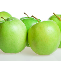 green apples