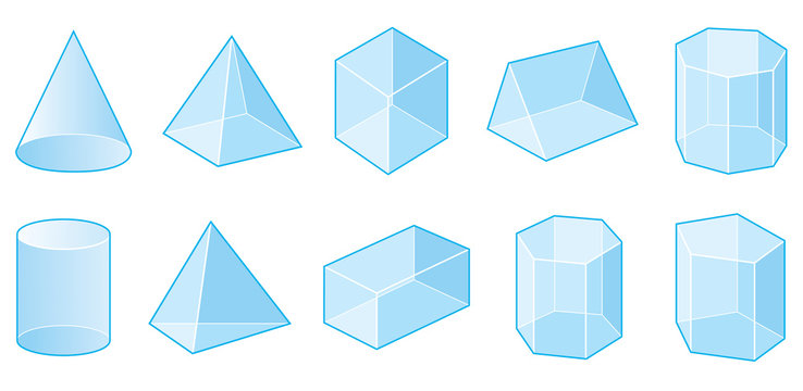 Set of vector shapes