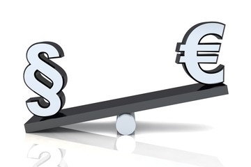 Schwere Rechtslage - Silber Schwarz