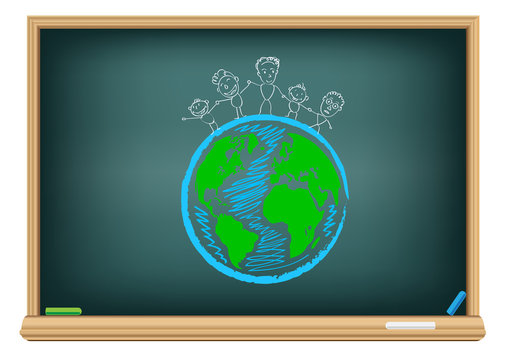 Chalk Drawing Earth Images Browse 8 646 Stock Photos Vectors