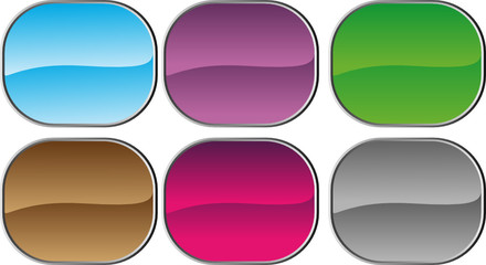 Vector buttons for web-site