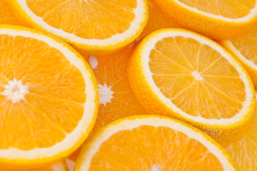 Slice of orange.