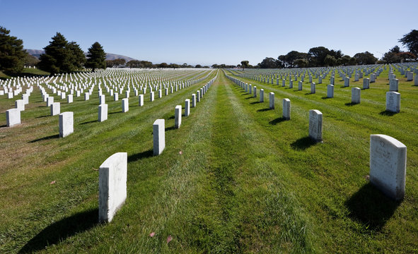 Golden Gate National Cemetery, San Bruno, CA.