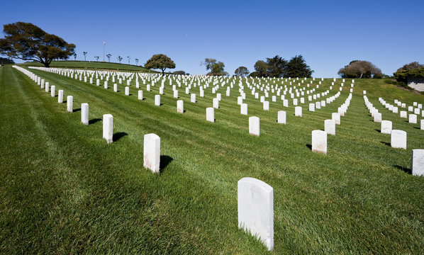 Golden Gate National Cemetery, San Bruno, CA.