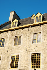 Old stone house in Quebec City