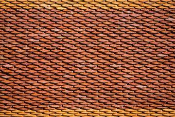 Buddhist church roof