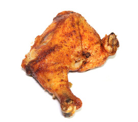 Grilled chicken leg