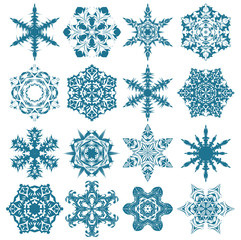 christmas snowflakes