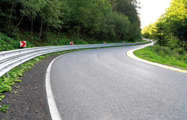 Fototapeta premium Curved road