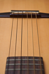 Fototapeta premium acoustic classic guitar