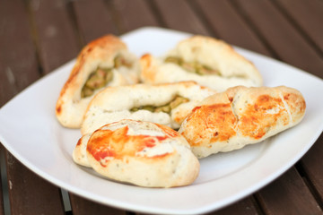 Teller mit Brot