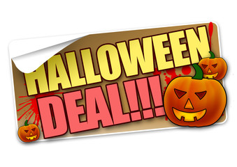 Halloween Deal! Button, Icon