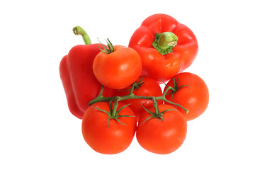 red tomatoes