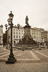 Obrazy na Szkle  Kraków Rynek