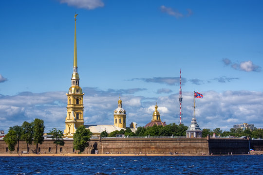 The Peter And Paul Fortress, St.Petersburg