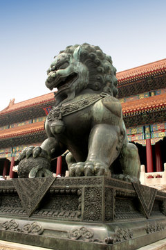 leão chinês
