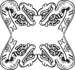 American culture icon. Editable Vector illustration