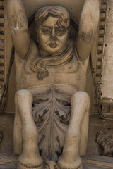 Particolare del barocco siciliano