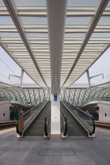 Fototapeta premium Moderne Rolltreppe