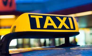 Taxi sign