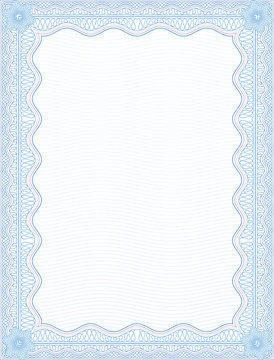 VECTOR SECURE BLANK CERTIFICATE
