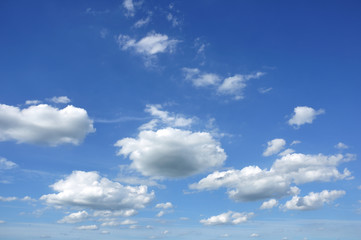 Fototapeta na wymiar Cumulus Clouds
