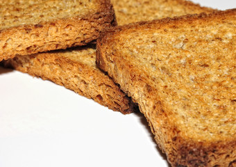 Rebanadas de pan integral